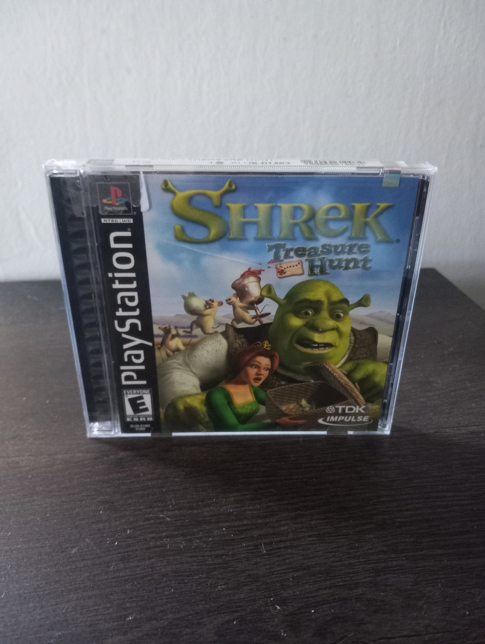 2002 Shrek Treasure Hunt Playstation 1 1st Print New Sealed